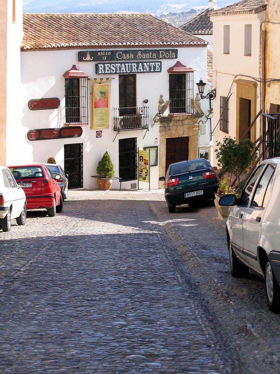 Calle Cuesta de Santo Domingo en Ronda