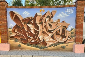 Mural de Hide Two en Ronda