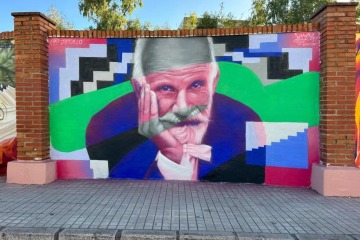 Mural de Jota en Ronda