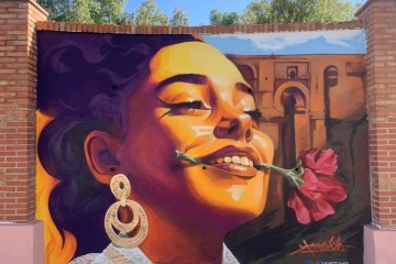 Mural de Konestilo en Ronda