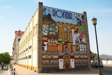 Mural de Ronda Ciudad Soñada en Ronda