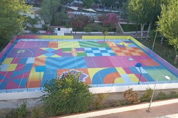 Pista deportiva del Parque de San Rafael en Ronda