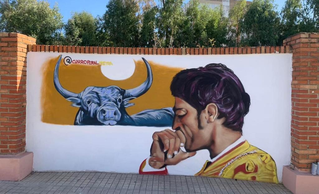 Mural de Curro Peral en Ronda