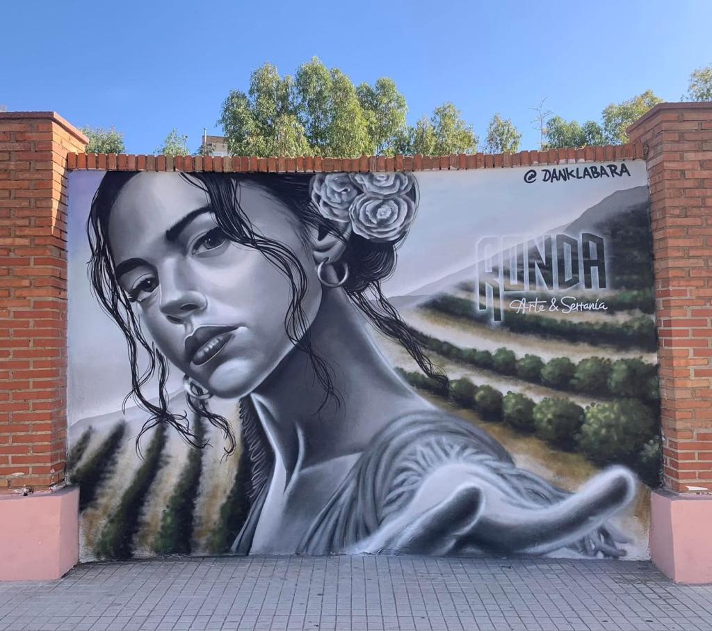 Mural de Danklabara en Ronda