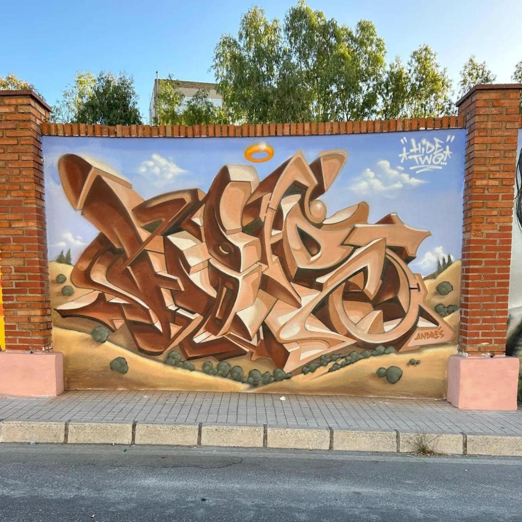 Mural de Hide Two en Ronda