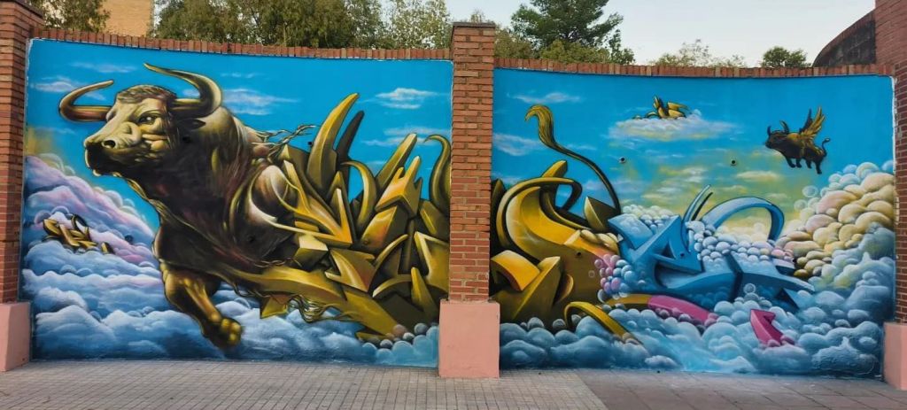 Mural de Rudiart en Ronda