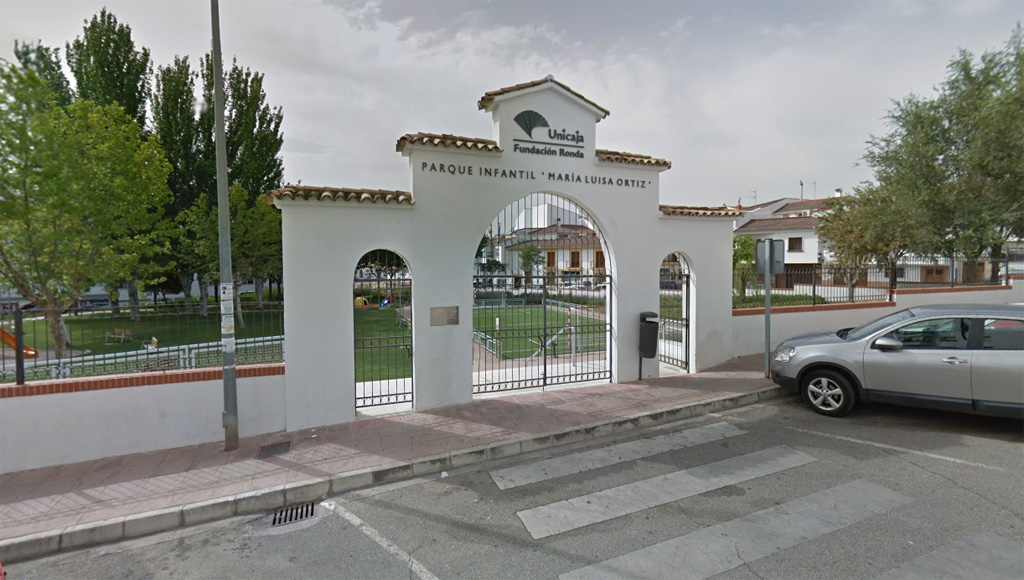 Parque Infantil María Luisa Ortíz en Ronda